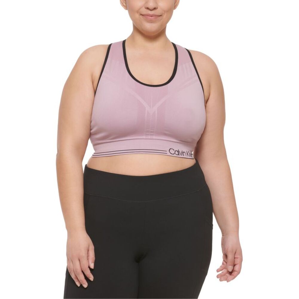 Calvin Klein Performance Plus Size Reversible Medium Impact Sports Bra